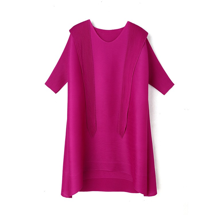 OFF SHOULDER WIDTH LOOSE HOOD DRESS FEMALE Spring Dress Fat Man Set Skirt Sanzhai Bat Leisure Slim Foreign Trade Skirt