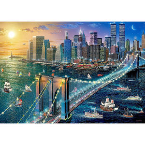 Beautiful scenery in the sun round or square drill diamond embroidery kits home decoration gift DIY full diamond painting