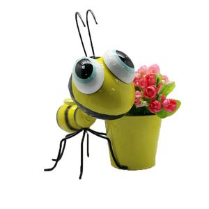 Metal bee ornaments for home decor interior decorating