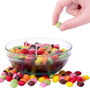 Fruit Loop Scented Candle Glass Bowl Aromatherapy Cereal Candle For Home Decor