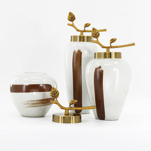 New Chinese Ceramic Storage Jar Creative Decoration Jar Home Decoration Decoration