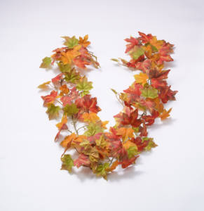 Simulation Maple Leaf String Autumn Home Decoration Leaves Garland Artificial Maple Leaves Vine Home Garden Decor