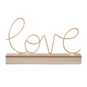 Shop Table Lamp Decorations Love Letter Model Light Crafts Furnishing Star Light Birthday Decoration Home Decor