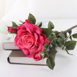 real touch flores artificial flowers decoration orchid peony rose silk flowers artificial for home decor