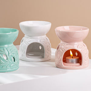 Luxury Ceramic Wax Melt Aroma Oil Burner Tealight Candle Burners Other Home Decor