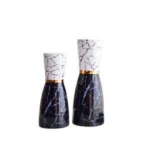 Good selling light luxury wind simple modern ceramic vase flower home decoration