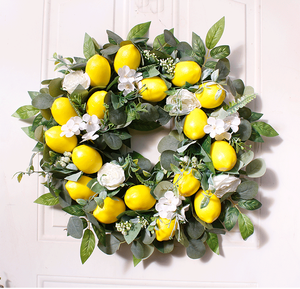 18in Lemon Garland 46cm artificial Garland Door ornaments home decoration