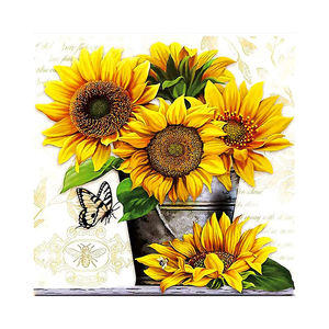5D DIY Sunflower Diamond painting Flower Paintings wall canvas art painting for home decor full drill cross stitch diamond kits