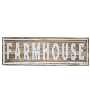 Farmhouse sign rustic vintage creative wood wall decor hot selling wall lettering home decoration