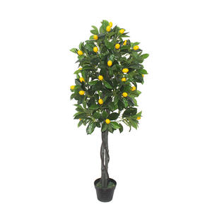S02425 Ins hot style artificial plants decorative tree home decor artificial fruit trees faux lemon tree for indoor decor