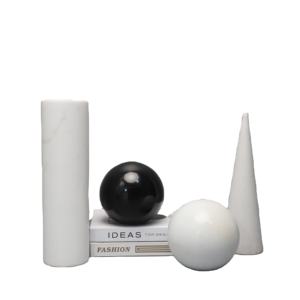 Hot selling modern creative marble crafts geometric home decoration