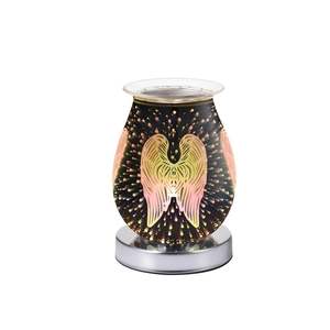 3D touch angel wings effect aromatherapy oil lamp aromatherapy wax melting home decoration