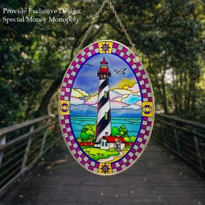 Factory Outlet Charm Never Fades Round Wall Hangings Crystal Decor And Suncatchers Glass Home Decor Dream Charm Three Piece Set