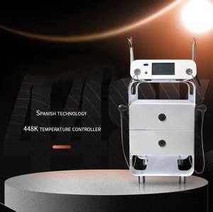 2021 RF Skin Tightening Face Body Lifting Heating Master Thermotherpy Beauty/health Care Device With Movable Cart