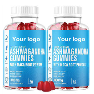 Private Label Organic Vegan Health Supplement Flavor Antioxidant Well Sleep Bears Vitamins Ashwagandha Gummies