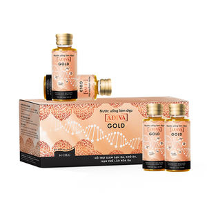 Collagen Adiva Gold beauty drink with 100% Collagen Peptide is clinically tested and proven to be effective in absorption in Ger