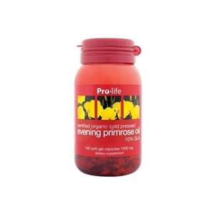 Pro-life Evening Skin Supplement Beauty Dietary Health And Wellness Products Primrose Oil 100 Capsules