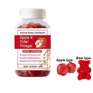 Vegan Apple Cider Vinegar Gummies Formulated for Weight Loss Energy Boost and Gut Health