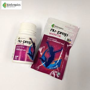 Malaysian Tongkat Ali Extract Supplement in Vegetable Capsule Nu-Prep Formulated for Women Energy and Health