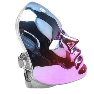 Custom red led pdt machine skin rejuvenation beauty face 7 color photon facial anti aging LED light therapy mask