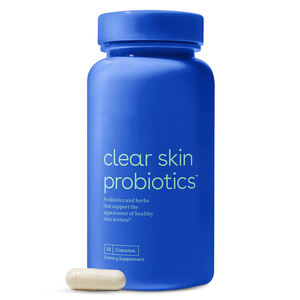 Clear Skin Probiotic Capsules for Acne Pimples Pores Digestion Gut Health Probiotics Pills Acne Capsules