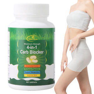 Support Private Label Beauty Health Weight Loss Pill Fat Burner 4 in 1 Carb Blocker Tablet