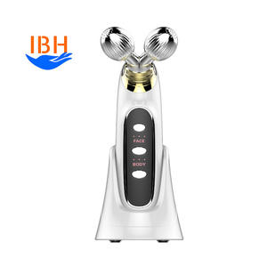New Beauty OEM ODM Electric Rechargeable 3D Skin Care Tightening Whitening Wrinkles Removal Ems Ball Roller Massage Face Roller