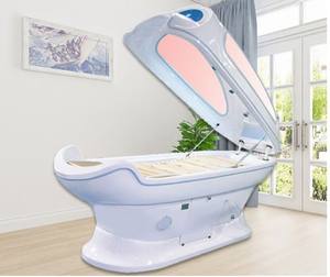 hot sale steamer photon therapy spa capsule skin tightening dvd display screen body beauty health photon therapy spa capsule
