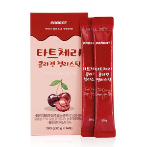 Tart cherry Collagen Jelly Stick_High quality best selling fish collagen peptide inner beauty health food