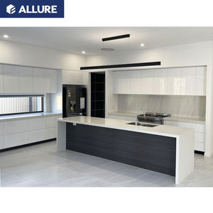 Allure Cheap Pantry Cooking Frameless Half Hanging Hidden Home Improvement Island Kitchen Cabinet Africa Renovation
