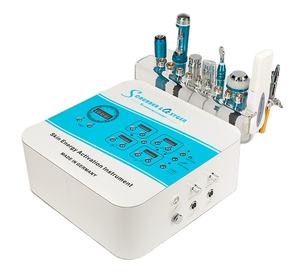 alibabaespanol hot sale portable 8 in 1 improve eye aging rf equipment EMS facial machine spa