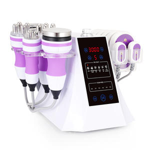 12 Led Pads Home Use Fat Dissolve Laser Machine 6 Polar RF Ultrasonic Cavitation Weight Loss Machine