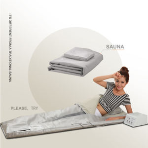 2022 Hot Products 3 heating zone detox body wrap sauna blanket low emf Far Infrared Sauna Blanket for home use