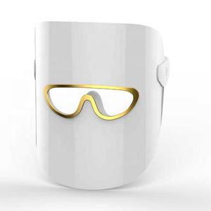 KIKI NEW GAIN Rechargeable 3 Color LED Light Therapy Machines Facial Beauty Mask For Home Use