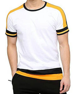 New Custom Logo Bulk Production Facilities with Low MOQ Man's T-shirt from Bangladesh Men Clothes 100% Cotton Casual Printed