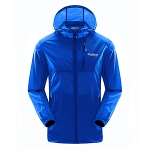 Running hiking lightweight windbreaker uv protect skin jacket for man clothes skin dust coat