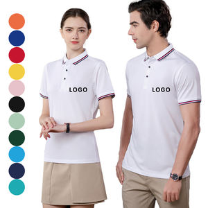 2022 New Design T Shirt Custom Logo Men Clothes Short Sleeved Casual Lapel Business Polo Shirt
