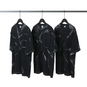 Mens clothes oversize tshirt heavyweight cotton blank acid wash t-shirt custom logo vintage t shirt