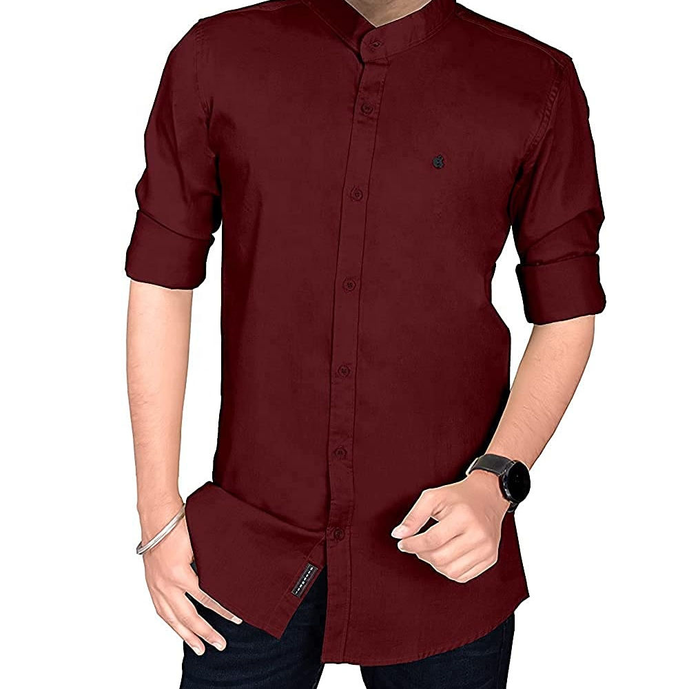 Casual Working Cotton Shirts for Men Clothes