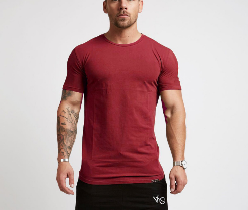 men clothes blank 100% cotton t-shirt Shorts suit men's oversized tshirt print logo custom men's t-shirts