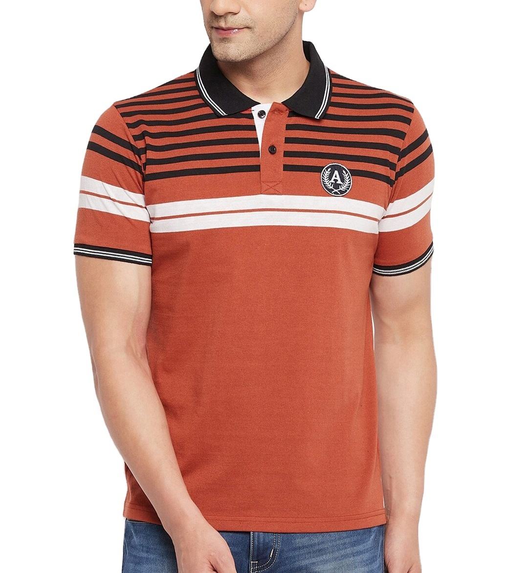 2022 Summer New Design Custom Logo Men Clothes Short Sleeved T Shirt Casual Polo Shirt