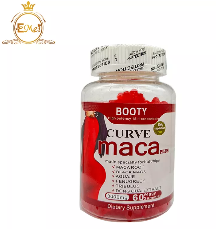 100% organic OEM/ODM WOMEN beauty shape perfect curve butt and hip enhancement gummies