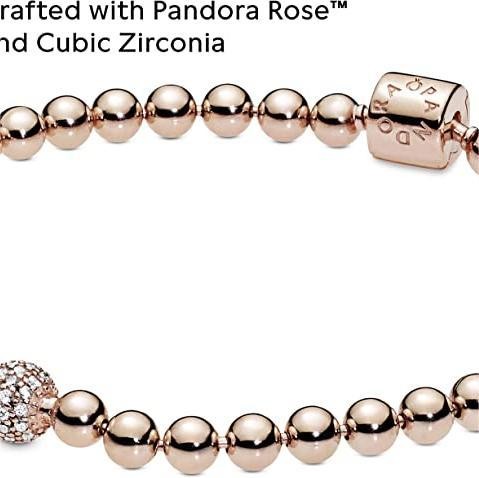 Jewelry Beaded and Diamond Cubic Zirconia Bracelet