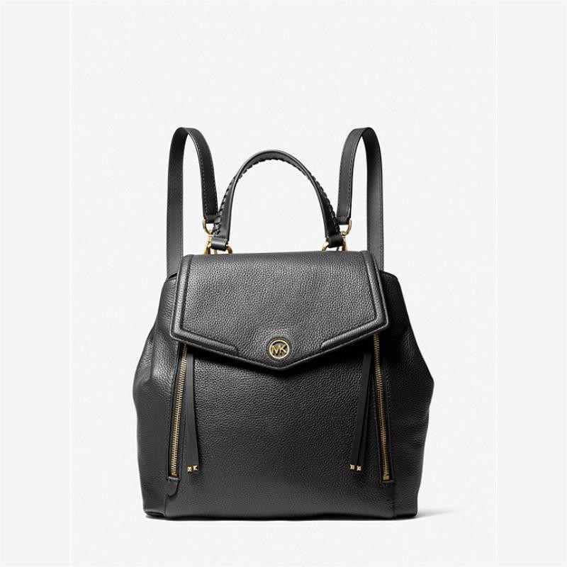 Freya Medium Pebbled Leather Backpack