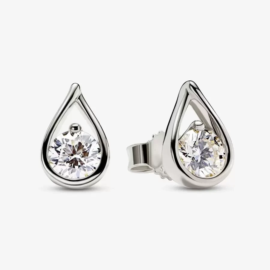 Pandora Brilliance Lab-created 1.00 ct tw Diamond Stud Earrings