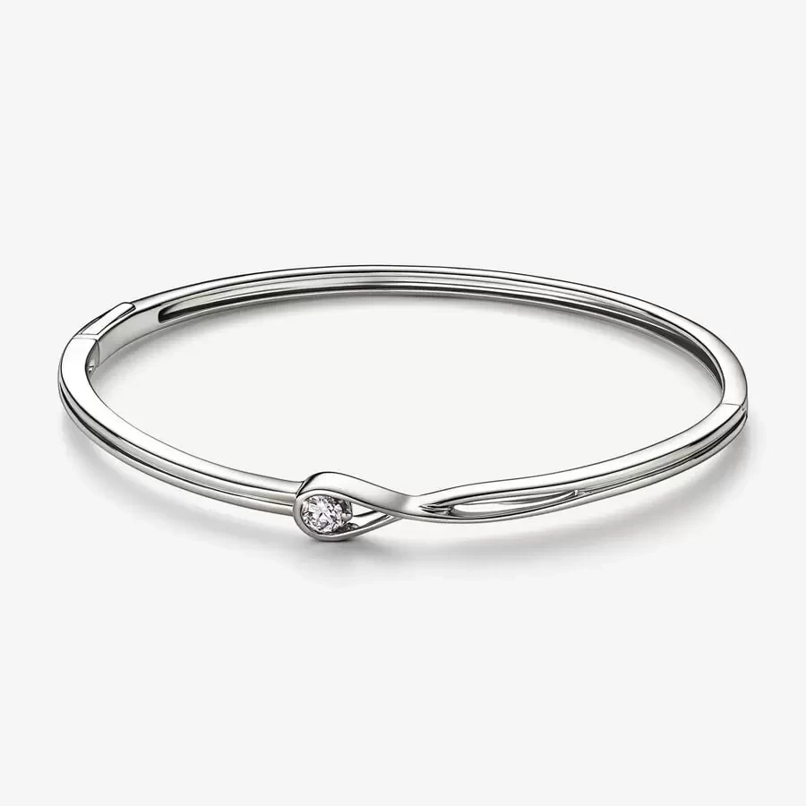 Pandora Brilliance Lab-created 0.25 ct tw Diamond Bangle