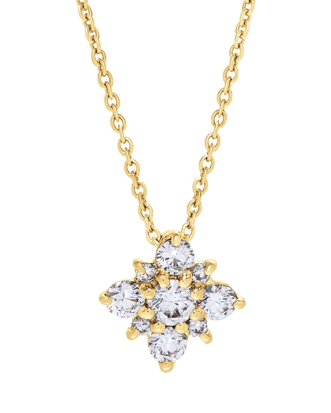 18K 0.30 ct. tw. Diamond Pendant Necklace