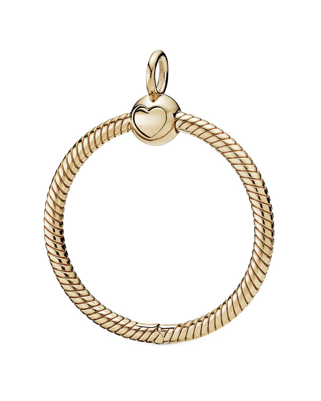 Moments 14K Gold Plated Medium O Pendant