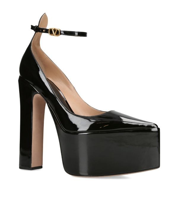 Leather Tan-Go Pumps 155