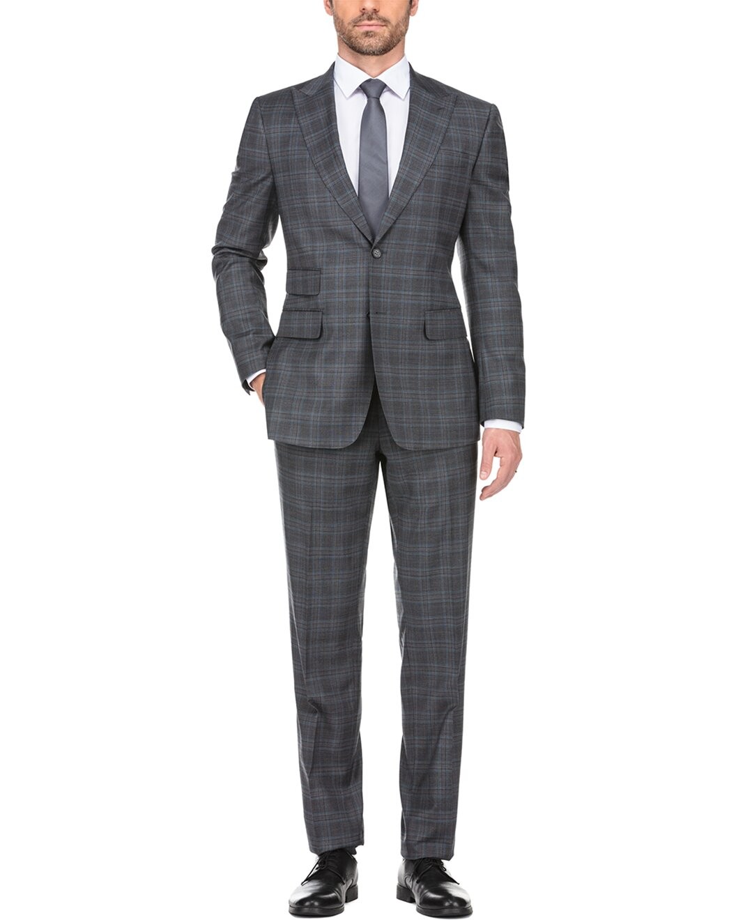 2pc Wool-Blend Suit